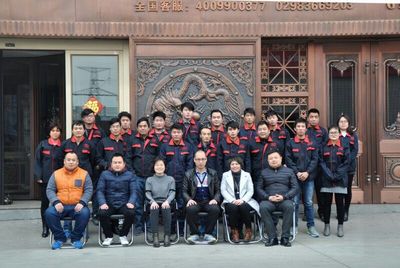 西安北三环大明宫建材市场铜门工厂店,别墅铜门高端定制