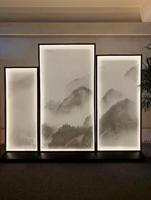 透明灯光屏风 工厂直销有需要联系我,加v yichao163